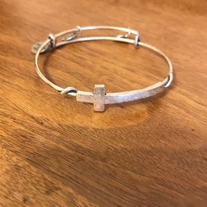 Alex and Ani Cross Bracelet